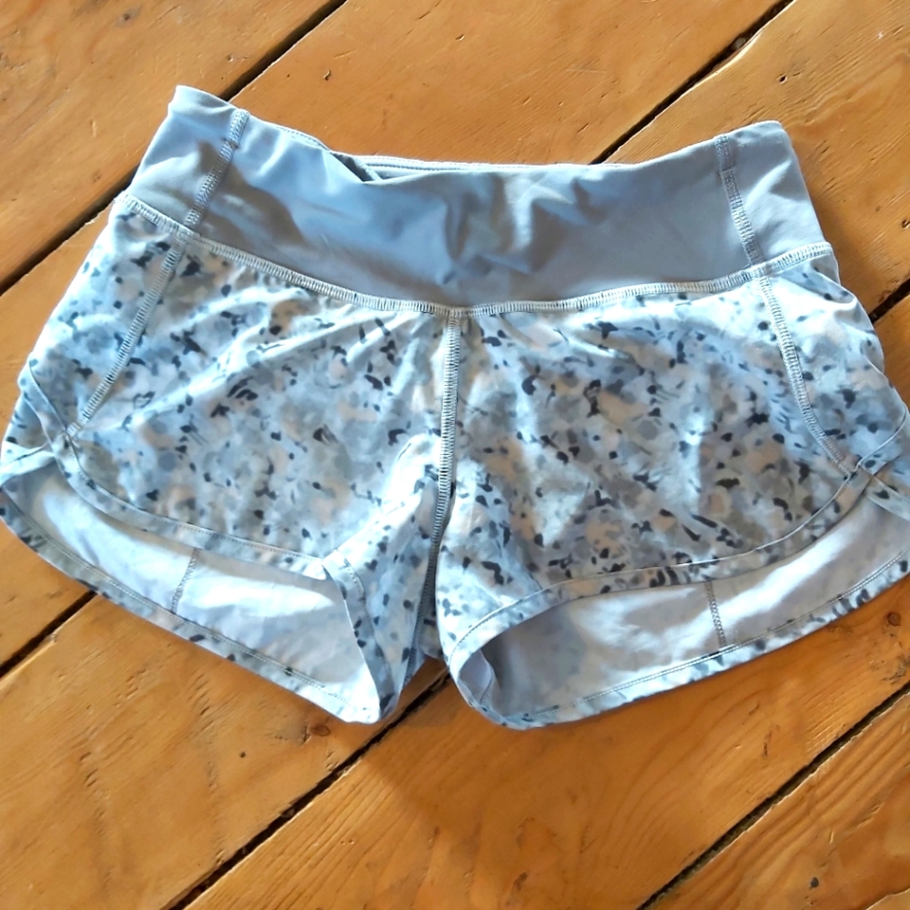 Ladies lululemon speed shorts